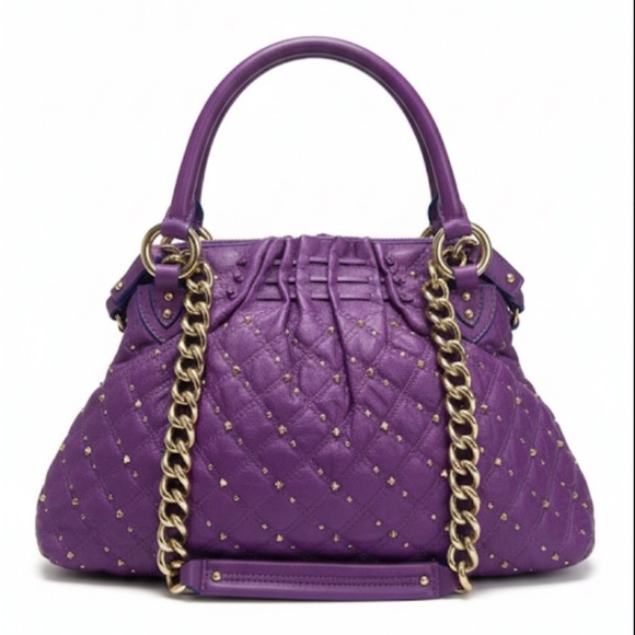 Marc Jacobs Handbags - Marc Jacobs Stardust Cecilia Quilted Leather Studded Satchel